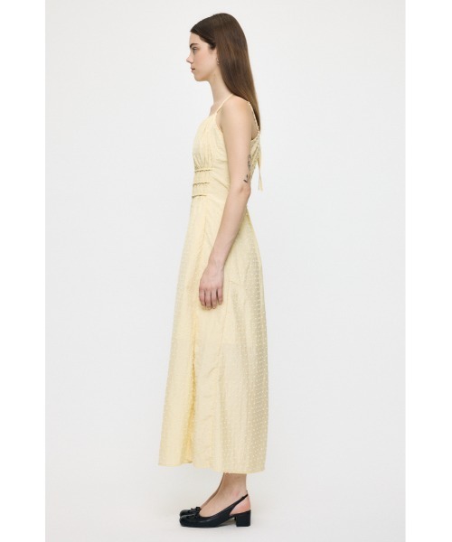 MOUSSY(マウジー)の「POLKA DOT CAMI ドレス(ワンピース・レディース・オフホワイト/ライトイエロー/ブラック・2/1)」の7枚目の写真