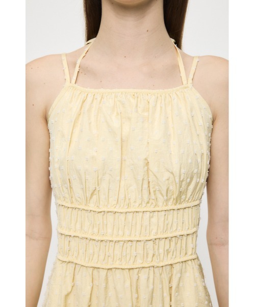 MOUSSY(マウジー)の「POLKA DOT CAMI ドレス(ワンピース・レディース・オフホワイト/ライトイエロー/ブラック・2/1)」の9枚目の写真
