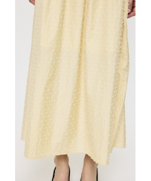 MOUSSY(マウジー)の「POLKA DOT CAMI ドレス(ワンピース・レディース・オフホワイト/ライトイエロー/ブラック・2/1)」の12枚目の写真