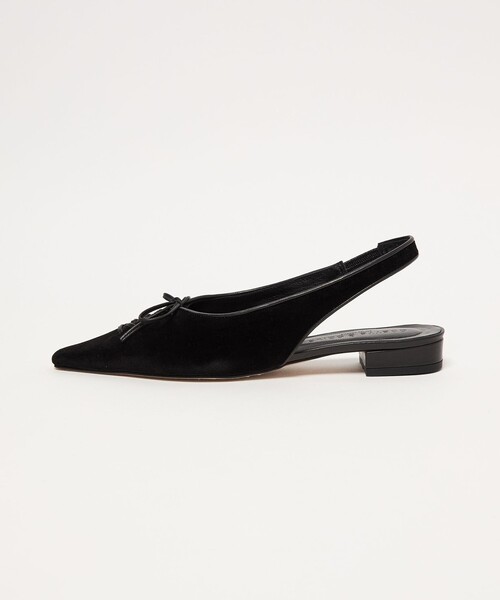 レースアップ バックベルト フラット20↑（パンプス）｜ODETTE E ODILE