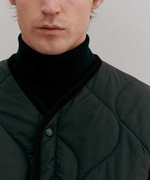 LAVENHAM(ラベンハム)の「Quilt Liner Jacket Mens / キルト ライナー ジャケット メンズ(その他アウター・メンズ・ダークブラック・M/L/XL/S)」の6枚目の写真