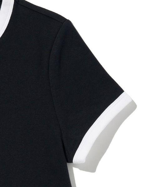 Levi's(リーバイス)の「Levi's/リーバイス グラフィック エッセンシャル ベビーリンガーTシャツ(Tシャツ/カットソー・レディース・ブラック・XS/S/M)」の7枚目の写真