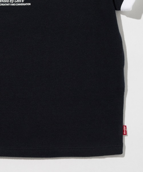 Levi's(リーバイス)の「Levi's/リーバイス グラフィック エッセンシャル ベビーリンガーTシャツ(Tシャツ/カットソー・レディース・ブラック・XS/S/M)」の8枚目の写真