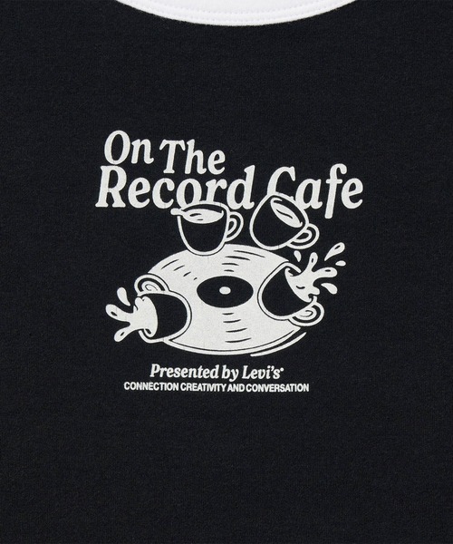 Levi's(リーバイス)の「Levi's/リーバイス グラフィック エッセンシャル ベビーリンガーTシャツ(Tシャツ/カットソー・レディース・ブラック・XS/S/M)」の9枚目の写真