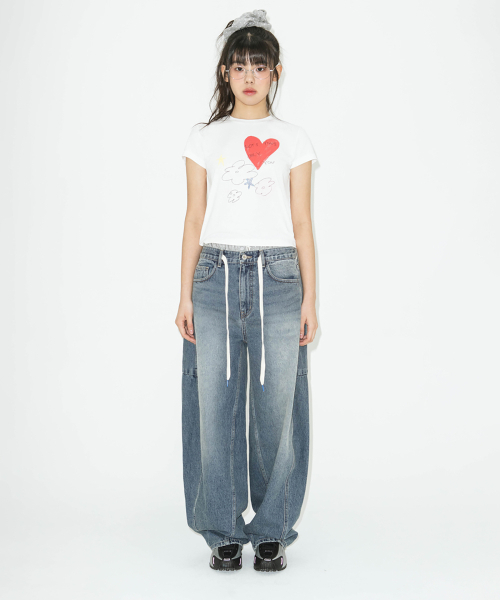 LOTSYOU（ロッツユー）の「lotsyou_Vintage strap denim（デニムパンツ・レディース・その他・SMALL/MEDIUM）」の9枚目の写真