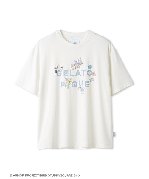 gelato pique(ジェラートピケ)の「【ドラゴンクエスト】【メンズ】ワンポイントTシャツ(ルームウェア/パジャマ・メンズ・グレー/オフホワイト・M/L)」の1枚目の写真