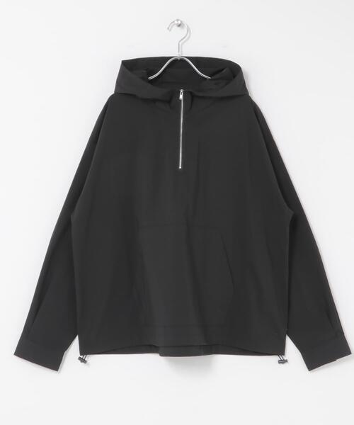 ITEMS URBANRESEARCH（アイテムズ アーバンリサーチ）の「タイプライターアノラックフーディアウター（その他アウター・メンズ・ベージュ/ブラック・MEDIUM/LARGE）」の13枚目の写真