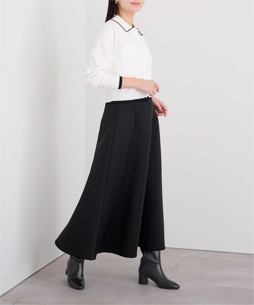 UR'S(ユアーズ)の「5.5cmヒールロングブーツ(ブーツ・レディース・ブラック/ブラウン・S/M/L/XL)」の13枚目の写真