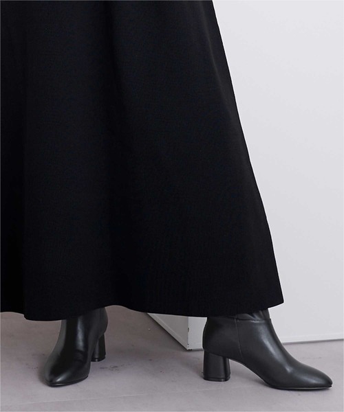 UR'S(ユアーズ)の「5.5cmヒールロングブーツ(ブーツ・レディース・ブラック/ブラウン・S/M/L/XL)」の14枚目の写真