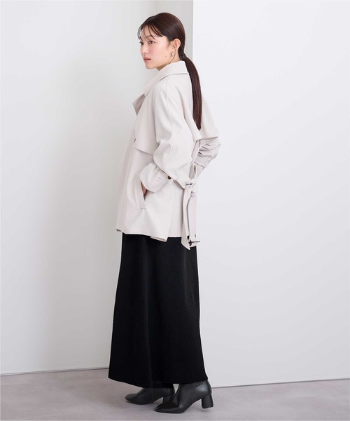 UR'S(ユアーズ)の「5.5cmヒールロングブーツ(ブーツ・レディース・ブラック/ブラウン・S/M/L/XL)」の15枚目の写真