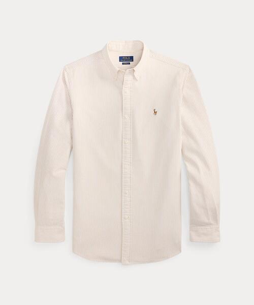 POLO RALPH LAUREN（ポロ ラルフ ローレン）の「クラシック フィット オックスフォード シャツ（シャツ/ブラウス・メンズ・ブラウン系3・M/S/L）」の2枚目の写真