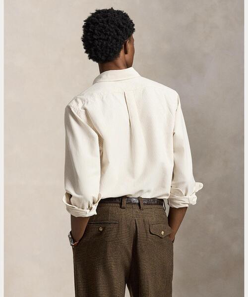 POLO RALPH LAUREN（ポロ ラルフ ローレン）の「クラシック フィット オックスフォード シャツ（シャツ/ブラウス・メンズ・ブラウン系3・M/S/L）」の4枚目の写真