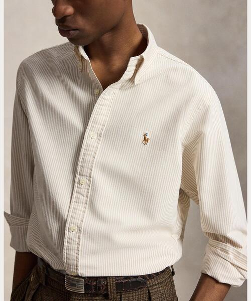POLO RALPH LAUREN（ポロ ラルフ ローレン）の「クラシック フィット オックスフォード シャツ（シャツ/ブラウス・メンズ・ブラウン系3・M/S/L）」の5枚目の写真