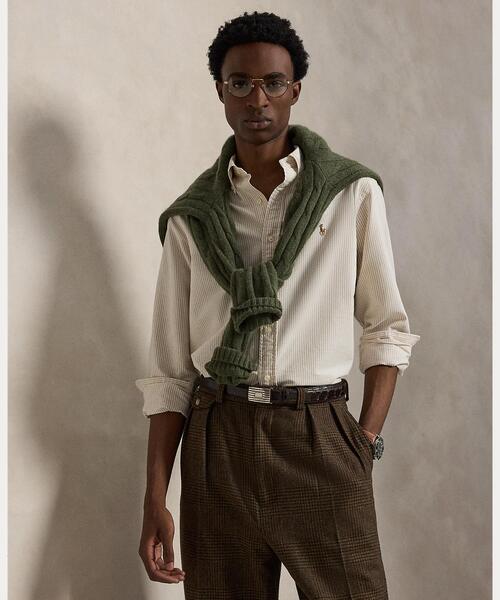 POLO RALPH LAUREN（ポロ ラルフ ローレン）の「クラシック フィット オックスフォード シャツ（シャツ/ブラウス・メンズ・ブラウン系3・M/S/L）」の6枚目の写真