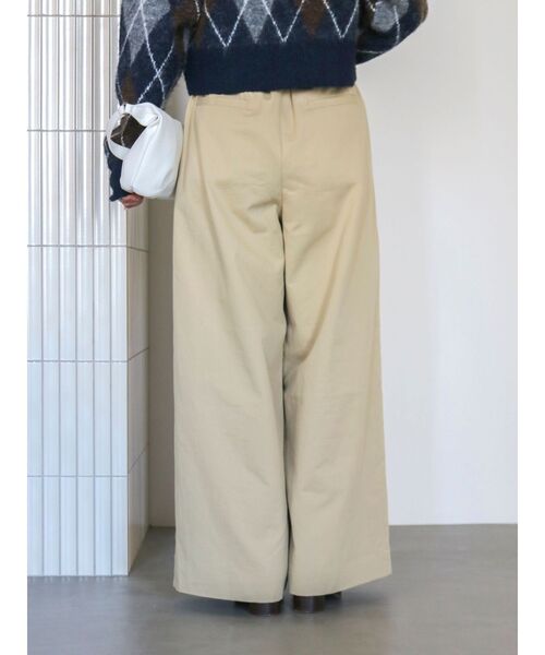 Ungrid(アングリッド)の「ウエストデザインボリュームパンツ(その他パンツ・レディース・チャコールグレー/ベージュ・SMALL/MEDIUM)」の18枚目の写真