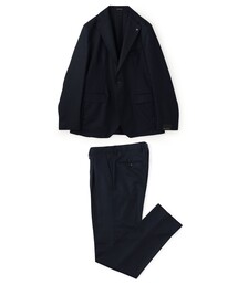 【別注】TAGLIATORE ウールサキソニー シングルブレステッド2Bスーツ