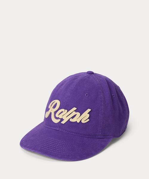 POLO RALPH LAUREN ロゴツイルボールキャップ The Ralph ロゴ ツイル ボール キャップ（キャップ）｜POLO RALPH