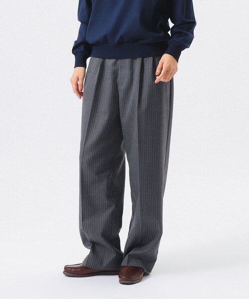 BEAMS BOY(ビームスボーイ)の「ピンストライプ スラックス(スラックス・レディース・ブラック/グレー・0/1/2)」の6枚目の写真