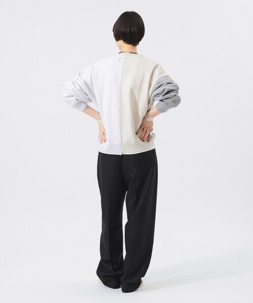BEAMS BOY(ビームスボーイ)の「ピンストライプ スラックス(スラックス・レディース・ブラック/グレー・0/1/2)」の11枚目の写真