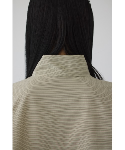 RIM.ARK（リムアーク）の「Graph check PO(グラフ チェック プルオーバー)（Tシャツ/カットソー・レディース・グレー/ライトベージュ/ライトカーキ・FREE）」の18枚目の写真