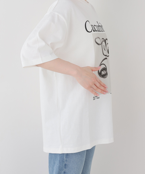 FRAMeWORK(フレームワーク)の「JOHNBULL/ジョンブル karl blossfeldt cucurbita L T(Tシャツ/カットソー・レディース・ホワイト・FREE)」の5枚目の写真
