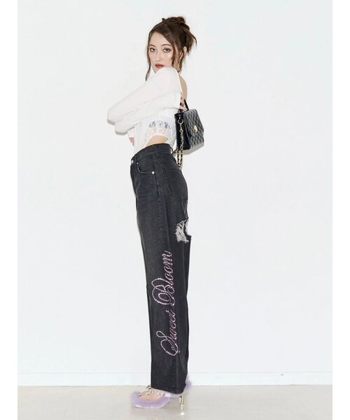 EVRIS(エヴリス)の「【SupBaby×EVRIS】レースドッキングボディースーツ(Tシャツ/カットソー・レディース・ブラック/その他1/ホワイト・FREE)」の9枚目の写真