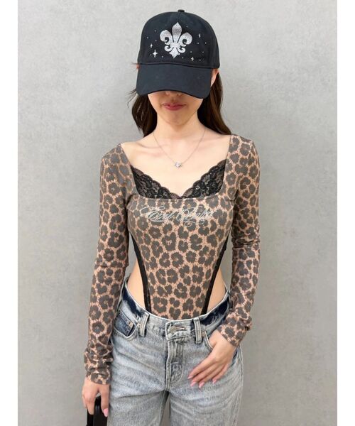 EVRIS(エヴリス)の「【SupBaby×EVRIS】レースドッキングボディースーツ(Tシャツ/カットソー・レディース・ブラック/その他1/ホワイト・FREE)」の13枚目の写真