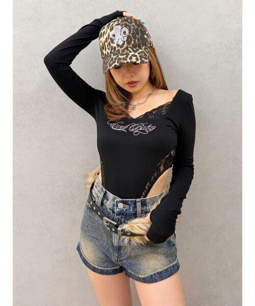 EVRIS(エヴリス)の「【SupBaby×EVRIS】レースドッキングボディースーツ(Tシャツ/カットソー・レディース・ブラック/その他1/ホワイト・FREE)」の18枚目の写真
