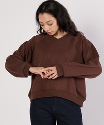 Eddie Bauer（エディーバウアー）の「リラックスフィット 長袖 Vネックプルオーバー（スウェット）」