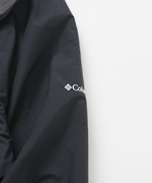 Columbia(コロンビア)の「限定展開 Columbia×FREAK'S STORE 別注 インペリアルパーク ワンポイントロゴ リバーシブル ジャケット(ブルゾン・メンズ・ブラック/チャコールグレー/ベージュ・MEDIUM/LARGE/X-LARGE/SMALL)」の5枚目の写真