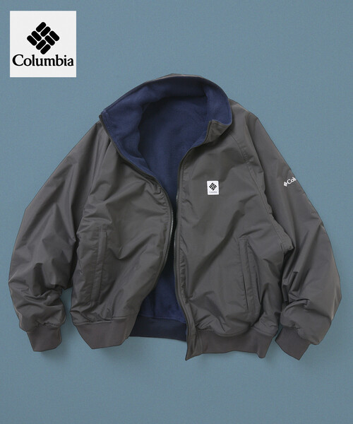 Columbia(コロンビア)の「限定展開 Columbia×FREAK'S STORE 別注 インペリアルパーク ワンポイントロゴ リバーシブル ジャケット(ブルゾン・メンズ・ブラック/チャコールグレー/ベージュ・MEDIUM/LARGE/X-LARGE/SMALL)」の11枚目の写真
