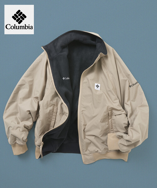 Columbia(コロンビア)の「限定展開 Columbia×FREAK'S STORE 別注 インペリアルパーク ワンポイントロゴ リバーシブル ジャケット(ブルゾン・メンズ・ブラック/チャコールグレー/ベージュ・MEDIUM/LARGE/X-LARGE/SMALL)」の12枚目の写真