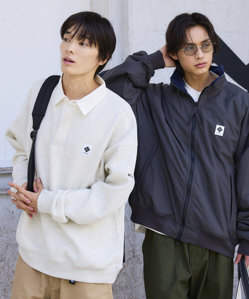 Columbia(コロンビア)の「限定展開 Columbia×FREAK'S STORE 別注 インペリアルパーク ワンポイントロゴ リバーシブル ジャケット(ブルゾン・メンズ・ブラック/チャコールグレー/ベージュ・MEDIUM/LARGE/X-LARGE/SMALL)」の15枚目の写真