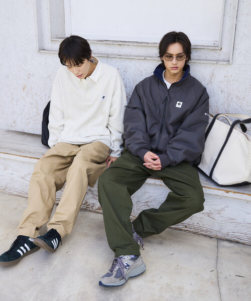Columbia(コロンビア)の「限定展開 Columbia×FREAK'S STORE 別注 インペリアルパーク ワンポイントロゴ リバーシブル ジャケット(ブルゾン・メンズ・ブラック/チャコールグレー/ベージュ・MEDIUM/LARGE/X-LARGE/SMALL)」の16枚目の写真