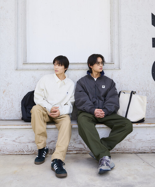 Columbia(コロンビア)の「限定展開 Columbia×FREAK'S STORE 別注 インペリアルパーク ワンポイントロゴ リバーシブル ジャケット(ブルゾン・メンズ・ブラック/チャコールグレー/ベージュ・MEDIUM/LARGE/X-LARGE/SMALL)」の17枚目の写真