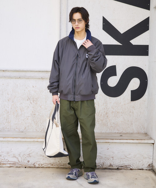 Columbia(コロンビア)の「限定展開 Columbia×FREAK'S STORE 別注 インペリアルパーク ワンポイントロゴ リバーシブル ジャケット(ブルゾン・メンズ・ブラック/チャコールグレー/ベージュ・MEDIUM/LARGE/X-LARGE/SMALL)」の19枚目の写真