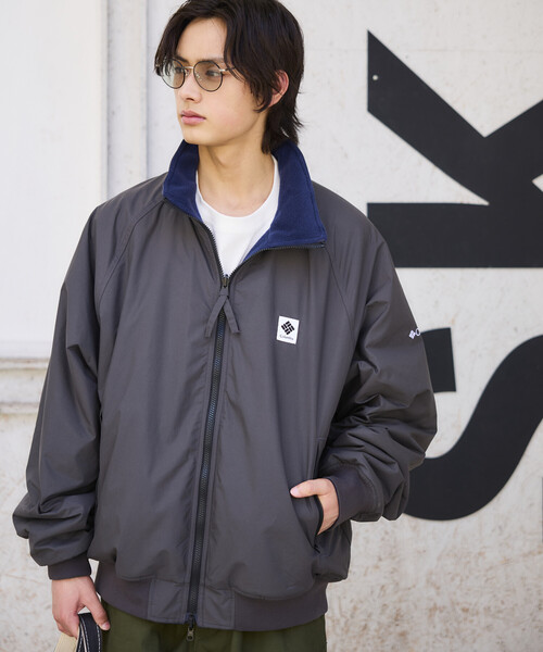 Columbia(コロンビア)の「限定展開 Columbia×FREAK'S STORE 別注 インペリアルパーク ワンポイントロゴ リバーシブル ジャケット(ブルゾン・メンズ・ブラック/チャコールグレー/ベージュ・MEDIUM/LARGE/X-LARGE/SMALL)」の20枚目の写真