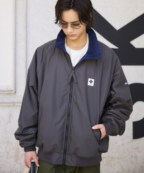Columbia(コロンビア)の「限定展開 Columbia×FREAK'S STORE 別注 インペリアルパーク ワンポイントロゴ リバーシブル ジャケット(ブルゾン・メンズ・ブラック/チャコールグレー/ベージュ・MEDIUM/LARGE/X-LARGE/SMALL)」の21枚目の写真