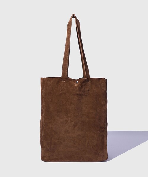 ADAM ET ROPE'(アダムエロペ)の「《別注》【La Botte Gardiane/ラボッテガーディアン】EX BAG SOLENE VELOURS(トートバッグ・メンズ・ベージュ・FREE)」の6枚目の写真