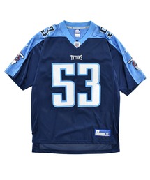 【USED】Reebok “NFL Tennessee Titans #53” ゲームシャツ