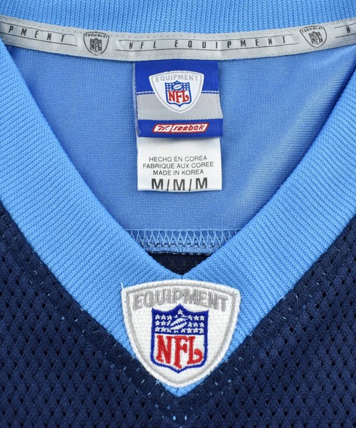 Reebok(リーボック)の「【USED】Reebok “NFL Tennessee Titans #53” ゲームシャツ(Tシャツ/カットソー・メンズ・ネイビー・MEDIUM)」の3枚目の写真
