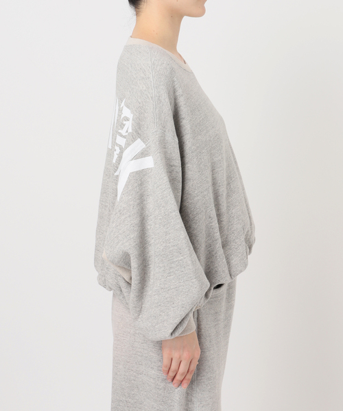 R13(アールサーティーン)の「【R13/アールサーティーン】NEW YORK 13 BALLOON CREWNECK(スウェット・レディース・チャコールグレー・FREE)」の20枚目の写真