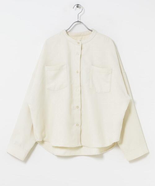 ITEMS URBANRESEARCH(アイテムズ アーバンリサーチ)の「コーデュロイポケットシャツ(シャツ/ブラウス・レディース・グリーン/ブラウン系その他/グレー/ホワイト系その他・FREE)」の18枚目の写真