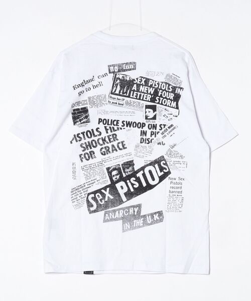 ROYAL FLASH（ロイヤルフラッシュ）の「Ａｎａｒｃｈｙ　ｉｎ　ｔｈｅ　ＵＫ　ＳＳ　Ｔｅｅ（Tシャツ/カットソー・メンズ・ホワイト・M/L）」の2枚目の写真