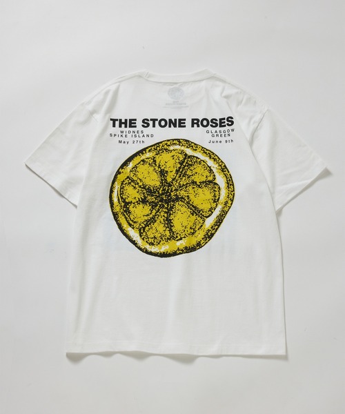 bonjour records（ボンジュールレコーズ）の「THE STONE ROSES for bonjour records Official S/S Tee ザ・ストーン・ローゼズ オフィシャル Tシャツ（Tシャツ/カットソー・メンズ・ホワイト/ブラック・XL/M/XXL/L）」の3枚目の写真
