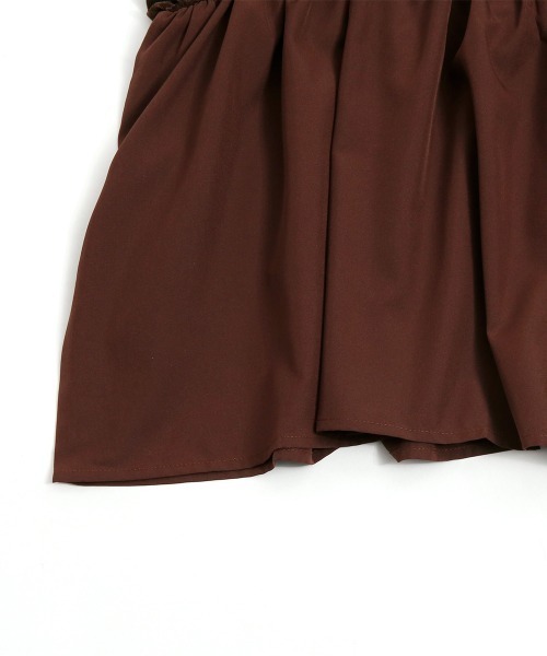 Rejoule（リジュール）の「異素材ホイップシャーリングキャミソール（キャミソール・レディース・ダークブラウン/ブラック/アイボリー・FREE）」の21枚目の写真