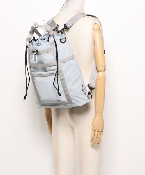 CIE(シー)の「【CIE/シー】HAVERSACK(バックパック/リュック・メンズ・ライトグレー/グレー系その他/ブラック/オリーブ・FREE)」の7枚目の写真