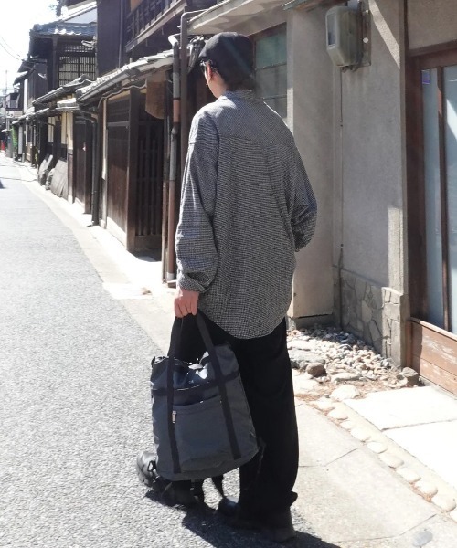 CIE(シー)の「【CIE/シー】HAVERSACK(バックパック/リュック・メンズ・ライトグレー/グレー系その他/ブラック/オリーブ・FREE)」の10枚目の写真