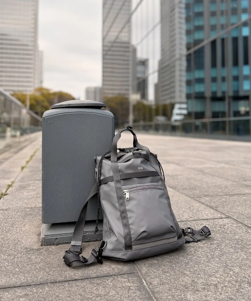 CIE(シー)の「【CIE/シー】HAVERSACK(バックパック/リュック・メンズ・ライトグレー/グレー系その他/ブラック/オリーブ・FREE)」の12枚目の写真