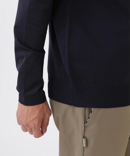 Jack Bunny!!(ジャックバニー)の「3WAYニットベスト付き長袖モックネックシャツ (MENS)(アンサンブル・メンズ・ベージュ/ネイビー・X-LARGE)」の15枚目の写真